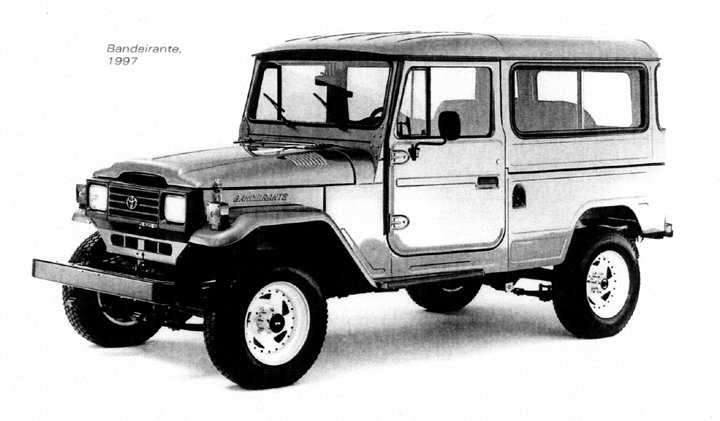 Toyota Bandeirante em produção