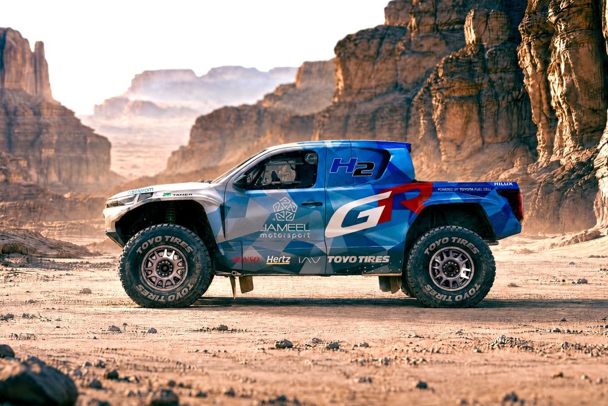 Hilux hidrogênio Dakar