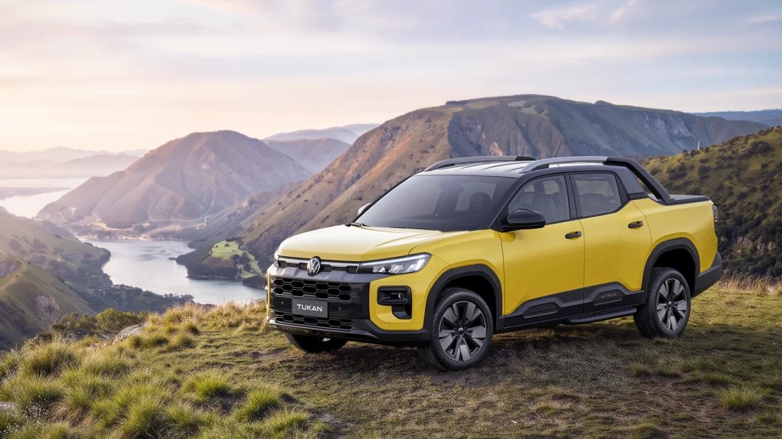 Novo modelo da picape Volkswagen Tukan