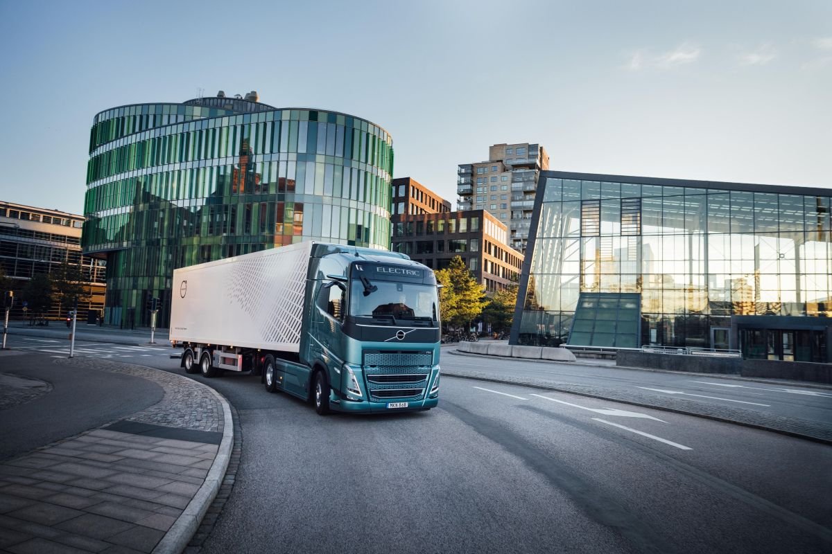 Caminhão FH Aero Electric da Volvo