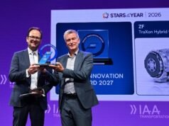 ZF conquista prêmio internacional com a TraXon Hybrid