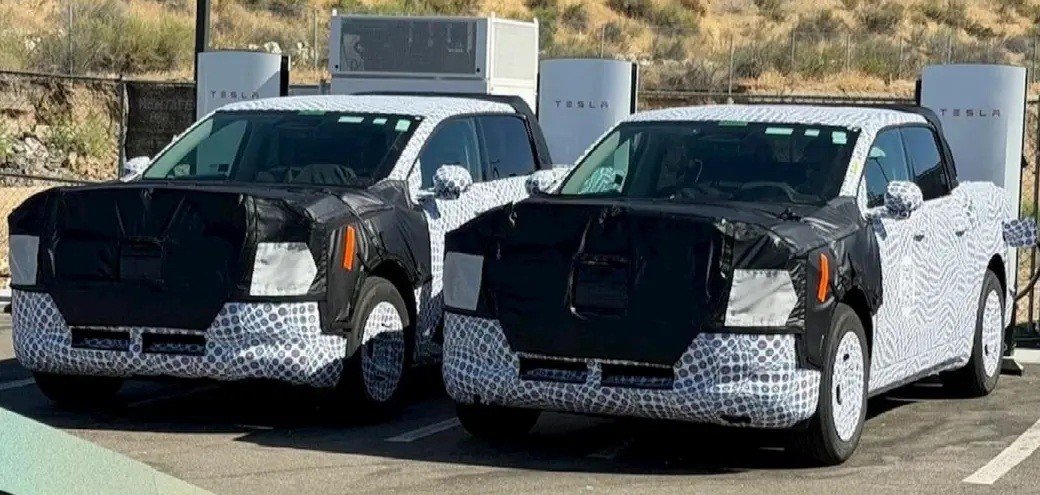 Picape elétrica Ford Fathom em testes no deserto