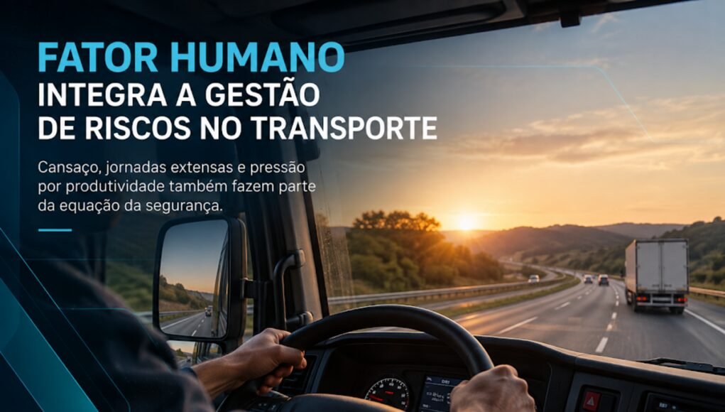 Fator humano integra a gestão de riscos no transporte