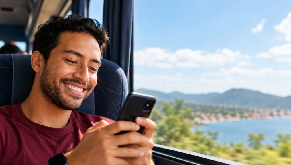 Vou de Busão amplia compra digital de passagens no Nordeste Vou de Busão amplia compra digital de passagens no Nordeste
