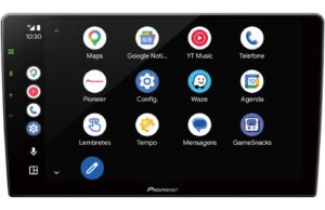 Pioneer reúne conectividade e áudio em central de 9 polegadas